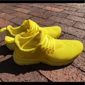 Yellow Nike Prestos